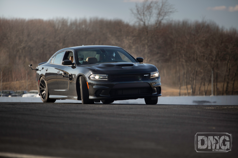 Illustration for article titled The Time A German Car Mag Handed A Charger Hellcat To American Drifters